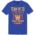 thumbnail image 2 of Men's Blue WWE Connor's Cure Team Up To Take Down Cancer T-Shirt, 2 of 3