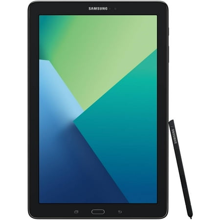 SAMSUNG Galaxy Tab A 10.1 16GB Android 6.0 WiFi Tablet Black - S Pen - Micro SD Card Slot - SM-P580NZKAXAR