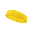 thumbnail image 3 of Couver Multi-Sports Terry Cloth Headband Set, Bright Pink/Bright Yellow/Bright Green/Bright Blue, One Size, 4-Pack, 3 of 9