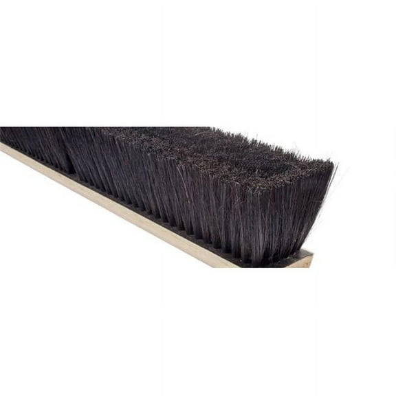 Magnolia Brush 455-1724LH 24 in. Steel Wire & Black Tampico Ctr. Floor Brush