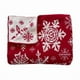 thumbnail image 3 of xihome Manta navideña tejida y acogedora para sof o cama, ideal para el invierno. Perfecta para decorar la sala de estar o como manta de regazo., 3 of 4