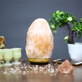 thumbnail image 5 of Natural Hand Carved Himalayan Pink Salt Lamp, 5-7lbs, 5 of 10