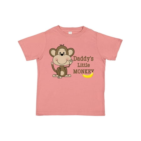 

Inktastic Daddy s Little Monkey Boys or Girls Toddler T-Shirt