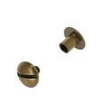 thumbnail image 6 of Chicago Screws, Dome Cap, Antique Brass, Solid Brass-LL (50 per bag), Multiple Sizes, 6 of 10