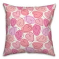 thumbnail image 2 of Creative Products Interconnected Heart Pattern 18 x 18 Spun Poly Pillow, 2 of 3
