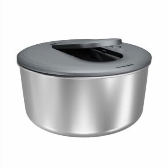 Zyliss Swift Dry Salad Spinner Stainless Steel Large (4-6 Servings)