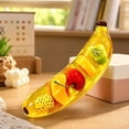 thumbnail image 4 of Banana Squishy Toy with Embedded Fruit Pieces and Slow Rising Material, 5 Inches, Yellow Transparent Design, for Kids and Adults, Relaxation Squeeze Toy, 4 of 4