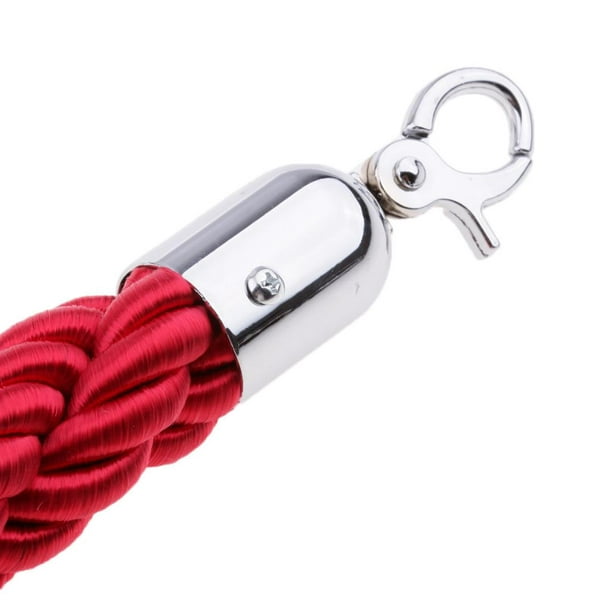 Stanchion Rope Twisted, 6.6ft/10ft Queue Rope, Stanchions Rope