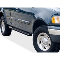 2001-2003 Ford F-150 SuperCrew Cab 4-Door (Incl. 04 Heritage Model) 6061 Aircraft Aluminum Black Finish 6-Inch iRunning Board Door to Door Side Step iRunning Board