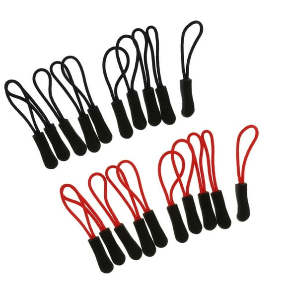 es de extensión de cremallera de cordón de de 40 Uds la adaptaciónción a etiquetas de cremallera, extractor de repuesto con pinza antideslizan BLESIY Fijador de cremallera de bricolaje