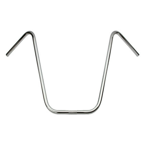 Alta Ape-Hangers Bicycle 22.2mm Handle Bars, Multiple Sizes and Colors (Chrome, 19")