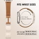 thumbnail image 4 of Correa de piel magnética XINGYAS para Apple Watch, 4 of 9
