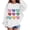 Blanc, variante sur Chandail en Molleton Imprimé Cœur pour Filles, Coupe Ample Col Rond Manches Longues avec Design Amour, Chemise Décontractée en Coton Doux pour Filles Tout-Petits, Plusieurs Couleurs Disponibles pour Usage Quotidien Marine