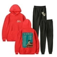 thumbnail image 1 of Hudson Westbrook Take Your Time Tour Dates Chandails à Capuchon Pantalons Jogger Cosplay Unisexe Mode Mode Urbaine,S,Rouge, 1 of 6