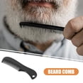 thumbnail image 4 of Dosaele 10pcs Mustache Combs Mens Beard Comb Travel Comb Pocket Comb Grooming Accessory, 4 of 6