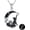 Cat with Luminous, variant on Dorunmo Koala Necklace 925 Sterling Silver Koala Pendant with Black Crescent Moon Necklace Koala Jewelry Gift for Women Gothic Jewelry Gifts for Women
