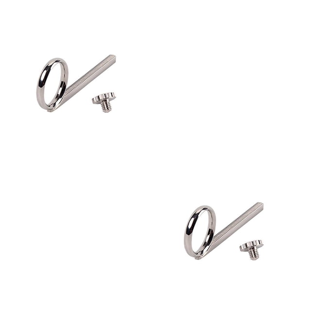 relayinert Crochet Résistant à l'Usure Accessoires de Trompette Apparence Exquise Anneau de Cornet Haute Résistance Forte Résistance à la Traction 2ensemble