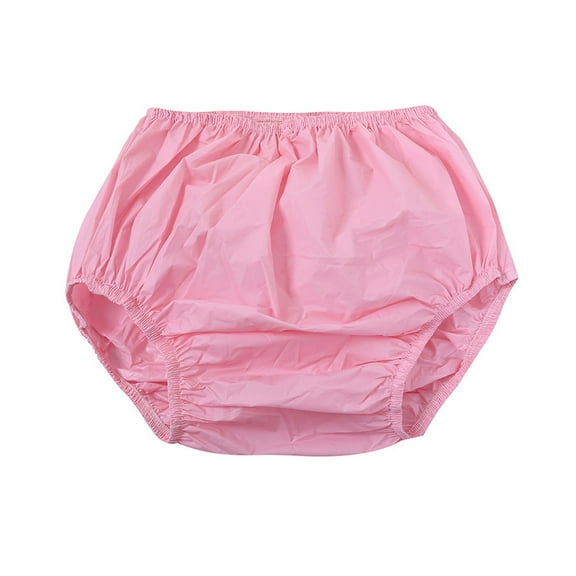 COOLHOOD 4Pcs Reusable Diaper Covers for Adults Water Resistant Leakproof Elderly Incontinences Underwear Washable Design