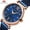 Blue es, variant on MINI FOCUS Fashion Women Watches Top Brand Luxury Ladies Wristwatches Reloj Mujer Montre Femme Silver Stainless Steel Mesh Strap