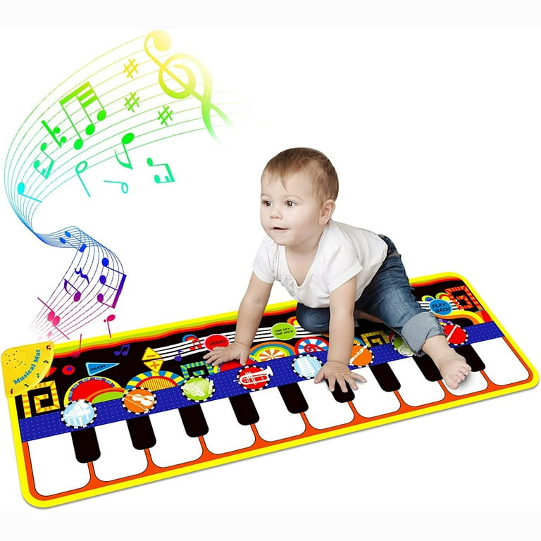Baby Musical Mats with 25 Music Sounds, Musical Toys Child Floor Piano  Keyboard Mat Carpet Animal Blanket Touch Playmat Early Education Toys for  Baby Girls Boys Toddlers (1 to 5 Years Old) - Yahoo Shopping