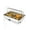 2*1/2 Serving Tray, variant on Luku Rectangular Chafing Dish Electric Buffet Set with Temperature Control, 9QT Stainless Steel Food Servers and Warmers