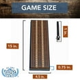 thumbnail image 3 of WE Games Classic Cribbage Set - Solid Wood - 3 Track Board - Metal Pegs, 3 of 8