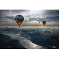 thumbnail image 2 of Bonadio, Heather 24x17 Black Ornate Wood Framed with Double Matting Museum Art Print Titled - To Kiss The Sky, 2 of 4