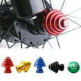 thumbnail image 4 of Eigraketly Tuerca de cubo de bicicleta, cubos de rueda anticorrosión, componentes de bicicleta, piezas modificadas Ciclismo Rojo, 4 of 6