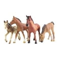 thumbnail image 1 of MasteelfCA 4 Pcs Décorations de Cheval Simulation Petites Artisanat Simulation Plastique Décoration Intérieure, 1 of 7