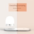 thumbnail image 3 of stanreset Wireless Charger with Night Light Universal 10W Fast Charging Pad with Bedroom Table Separate Magnetic LED Lamp, 3 of 6