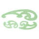 thumbnail image 3 of Regla de costura BuyWeek 3 piezas Regla curva francesa elegante y moderna, 3 of 14