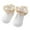 Beige, variant on Baby Toddlers Girls Ankle Socks Cotton Princess Ruffles Frilly Socks Anti Slip