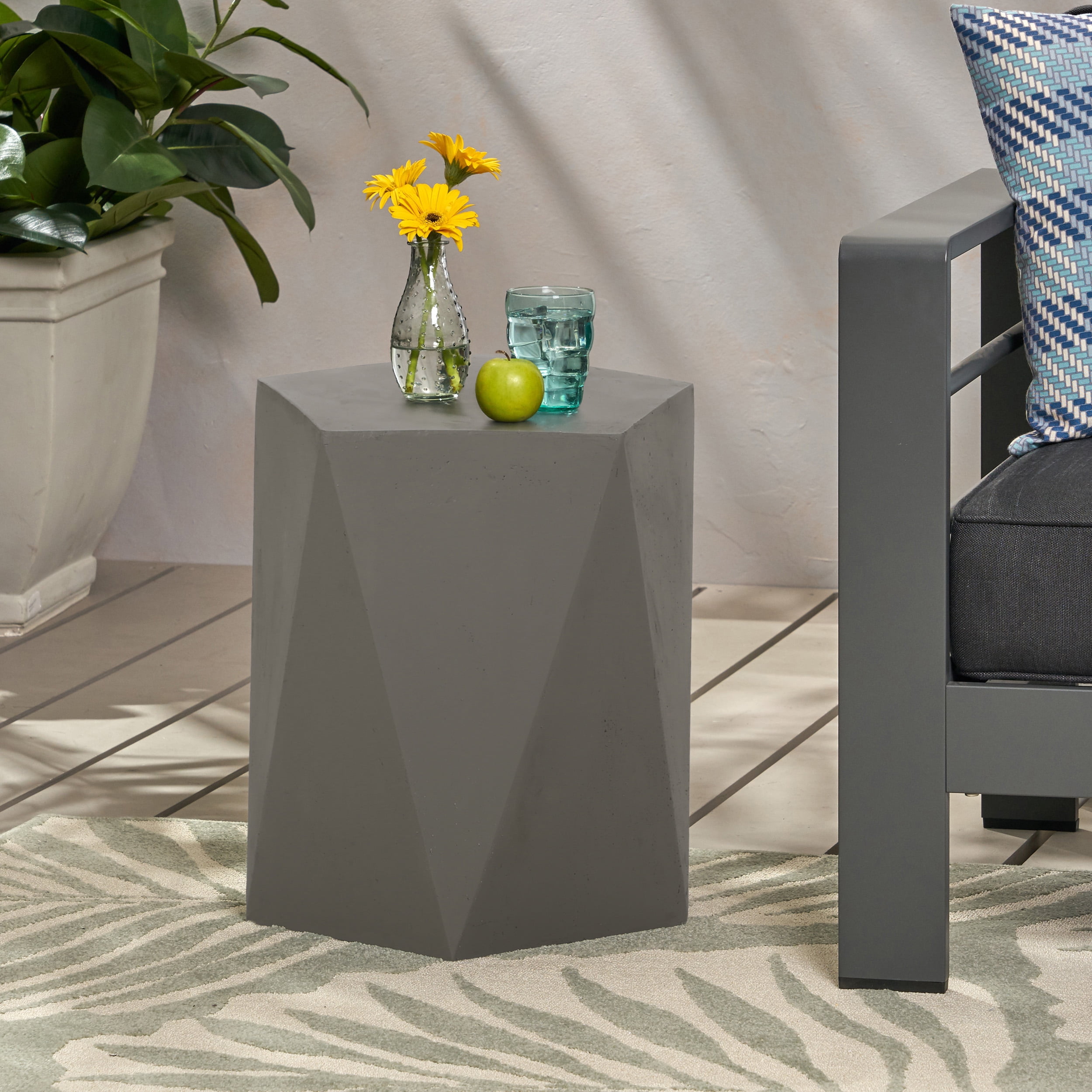 MAYEERTY Modern Stylish Sofa Tea Table - End Table for Living Room