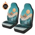 thumbnail image 4 of Uorisanigo Front Car Seat Cover - Pertty Scenery 2-Pack Bucket Auto Front Seat Protectors Universal for SUVs, Trucks, Cars, Breathable & Stylish Car Accessories Cushions, 4 of 7