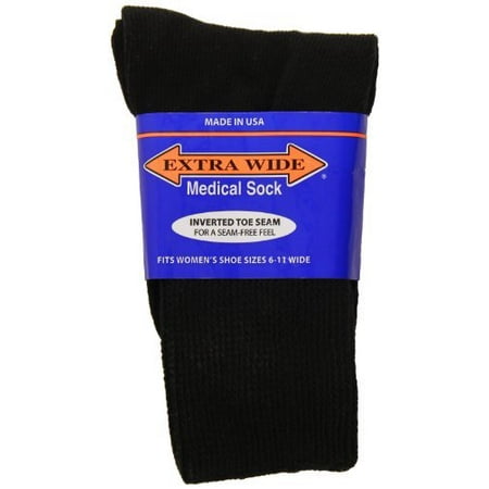 Extra-Wide Medical (Diabetic) Socks for Women (Tan)