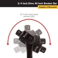 thumbnail image 2 of Titan 44140 3/4-Inch Drive 40-Inch Breaker Bar, 2 of 4