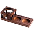 thumbnail image 1 of Mosiee Base de Tasseur de Café pour Machine à Espresso, Base de Tasseur de Café en Bois Réglable, Station de Tasseur de Espresso, Conception Légère, Base de Tasseur de Café, 1 of 9