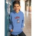 thumbnail image 2 of Usa Gnome W Balloons Hoodie Juniors -Image by Shutterstock,  Large, 2 of 4