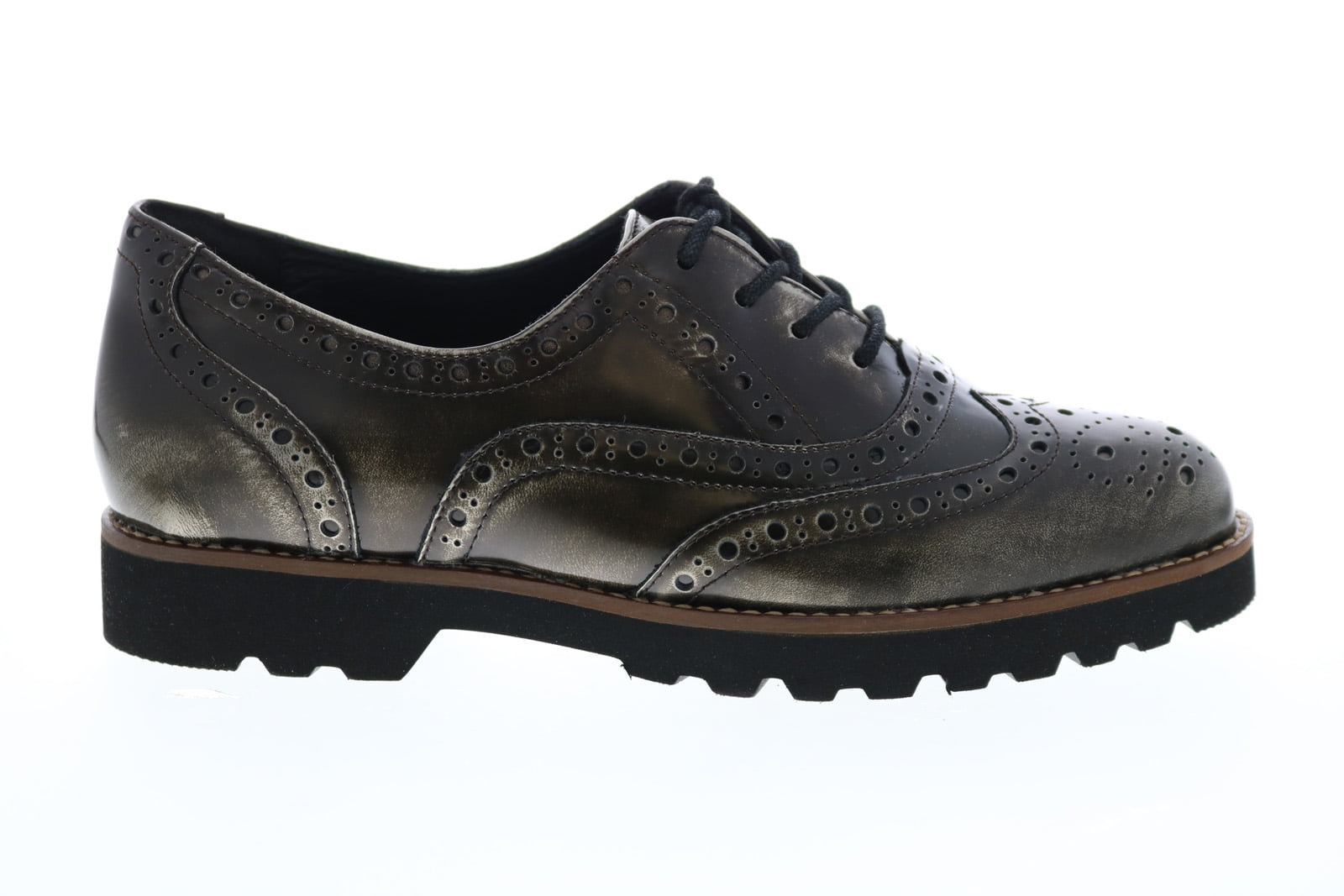 pewter brogues womens