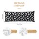 thumbnail image 3 of Balery Game Funda Protectora para Almohada Corporal de Algodón Hipoalergénico con Cierre(55 x 21 pulgadas), Almohadas No Incluidas, 3 of 7