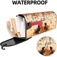 thumbnail image 3 of Hello Fall Dog Mailbox Cover 25.5x21 Inch, Autumn Maple Leaf Post Letter Box Covers, Harvest Thanksgiving Magnetic Waterproof Mail Wraps for Outdoor Yard Garden Oversized Mailbox Decor, 3 of 6