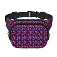 thumbnail image 1 of Disketp Cute Crabs Riñonera de Doble Capa, Bolsa de Cintura Ajustable para Viajes, Correr y Senderismo, Riñonera Ligera para Hombre y Mujer, 1 of 9