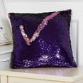 thumbnail image 3 of Mainstays Reversible 17”x 17” Sequin Sparkle Pillow, 3 of 3