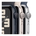 thumbnail image 3 of Smartwatch Apple SE (GPS) Caja de aluminio Blanco 40MM correa deportiva Blanco talla S/M, 3 of 4