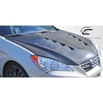 thumbnail image 4 of 2010-2012 Hyundai Genesis Coupe 2DR Carbon Creations Circuit Hood - 1 Piece, 4 of 8