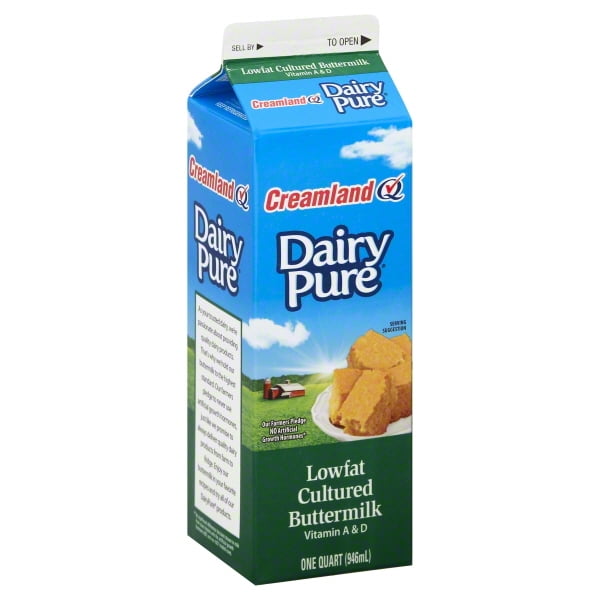 Dean Foods Creamland Buttermilk, 1 qt - Walmart.com - Walmart.com