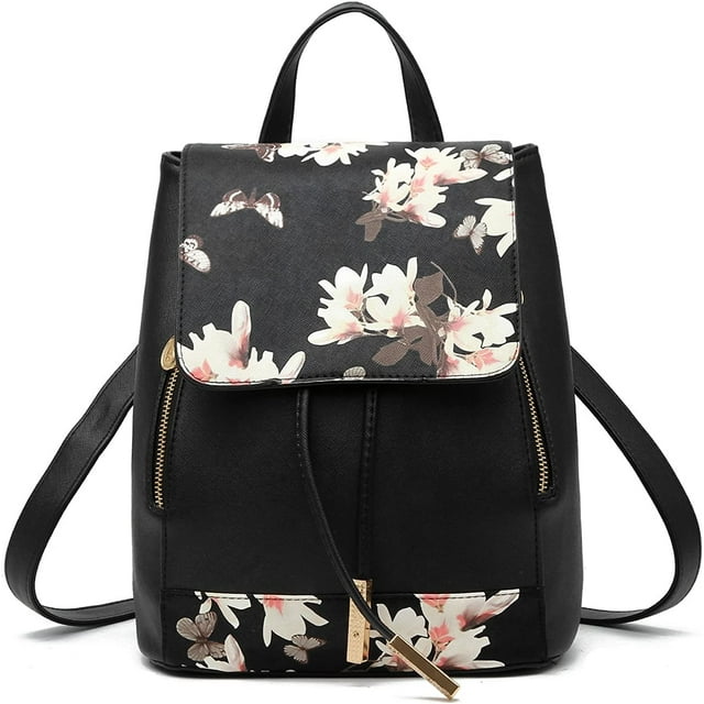 LHSHID Women Fashion Backpack Purse Cute Book Bags and Shoulder Bag PU Leather Travel bag
