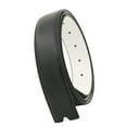 thumbnail image 4 of Cinturón sin hebilla Cinturón de cuero PU Cinturón 3.3 cm Ancho Cinturón occidental Correa de repuesto para accesorio de vestuario Vestido de fiesta blanco negro Yinane Cinturón sin hebilla, 4 of 7