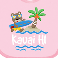 thumbnail image 4 of Inktastic Kauai Hawaii Surfing Boys or Girls Baby Bib, 4 of 4