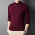 thumbnail image 5 of FGKKS 2024 Outdoor Casual Sweater For Men Solid Color Wool Turtleneck Primer High Quality Design Turtleneck Sweater For Men, 5 of 5